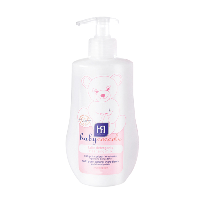Дитяче ніжне зволожувальне молочко для тіла Babycoccole Delicate Moisturizing Milk від народження, 400 мл